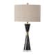 preview thumbnail 2 of 3, Uttermost Alastair Black Marble Table Lamp