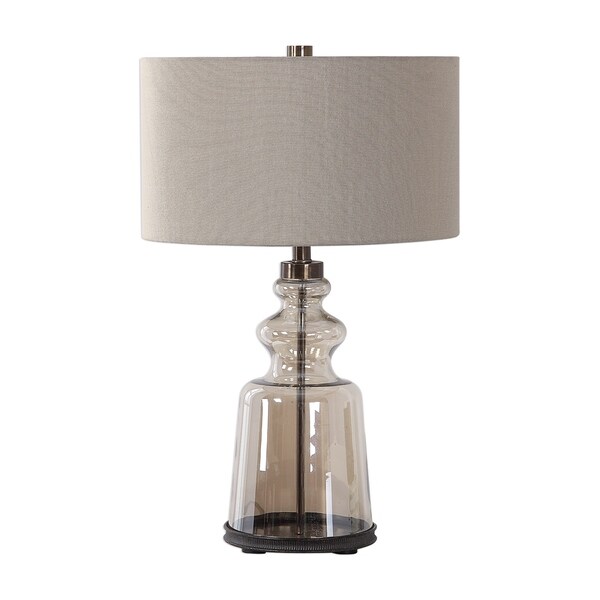 bronze glass table lamp