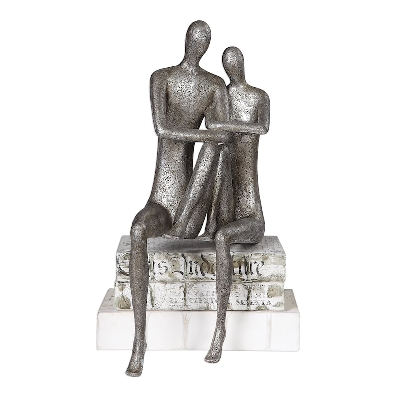 Uttermost Courtship Antique Nickel Figurine