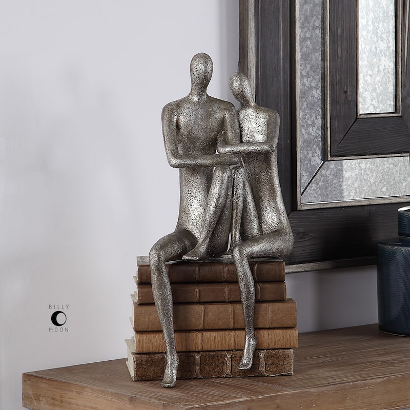 Uttermost Courtship Antique Nickel Figurine