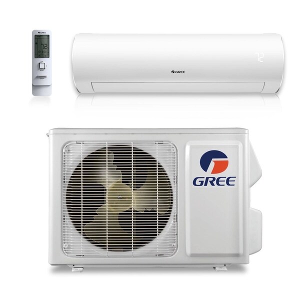 Gree SAP09HP230V1A - 9,000 BTU 38 SEER SAPPHIRE Wall Mount Ductless Mini Split A/C Heat Pump 208-230V (A/C & Heater)