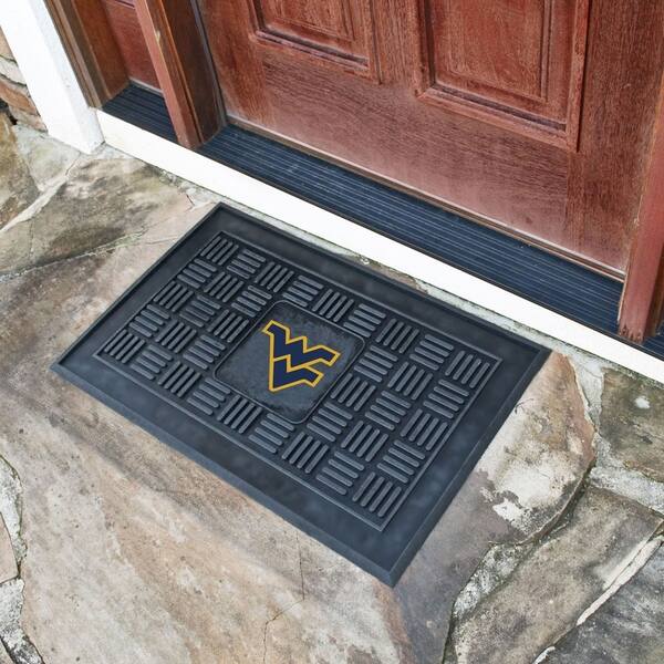 Shop Ncaa West Virginia University Medallion Door Mat 19 In X 30