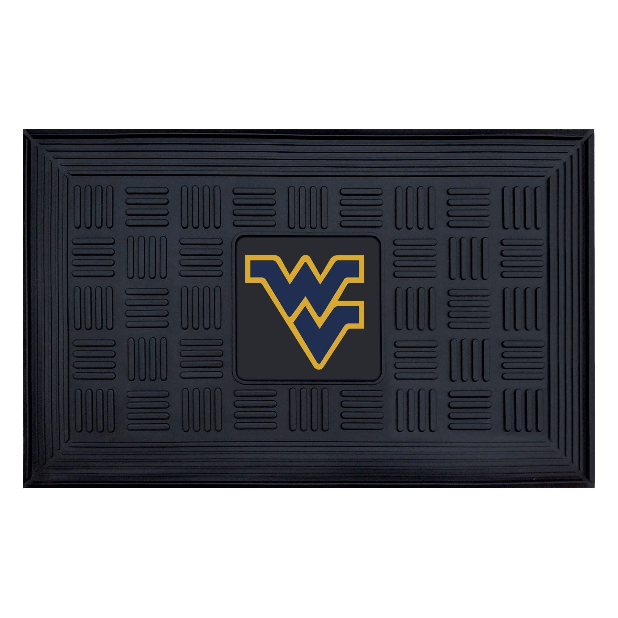 Shop Ncaa West Virginia University Medallion Door Mat 19 In X 30