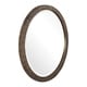 preview thumbnail 1 of 3, Uttermost Wayde Gold Bark Round Mirror - 30x30x1.5