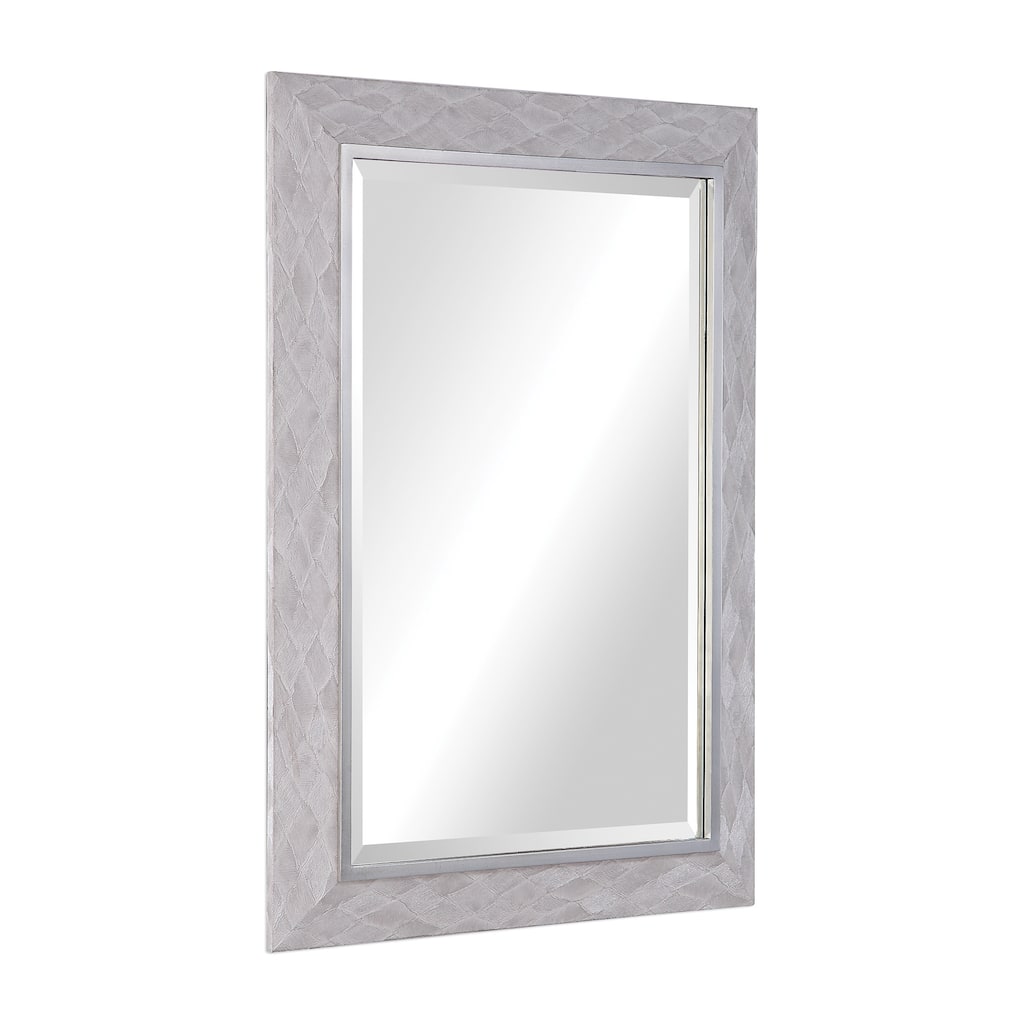 Uttermost Johnston Grey Argyle Mirror