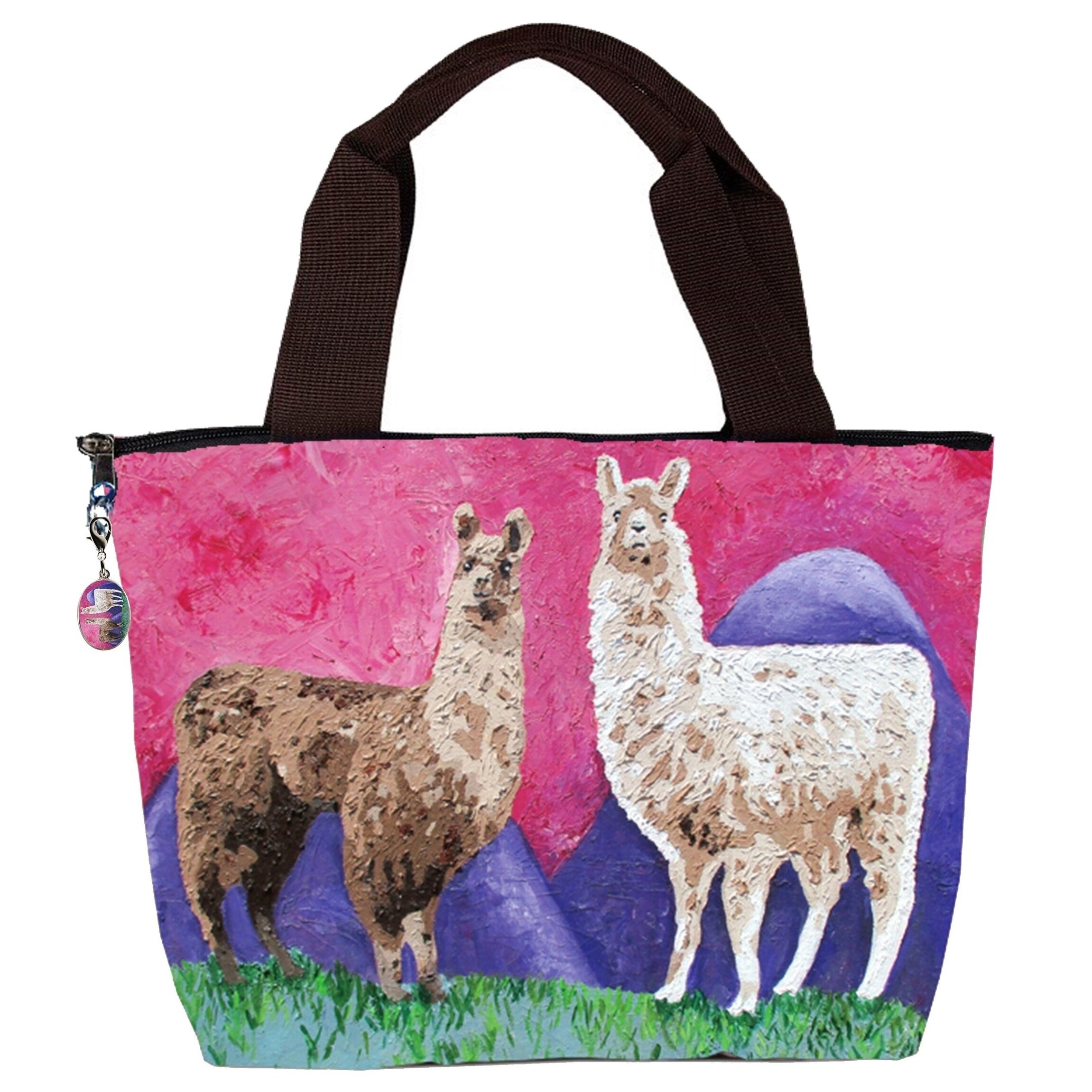 llama lunch bag