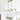 Pameron 6-light Satin Gold Chandelier with Glass Pillar Shades
