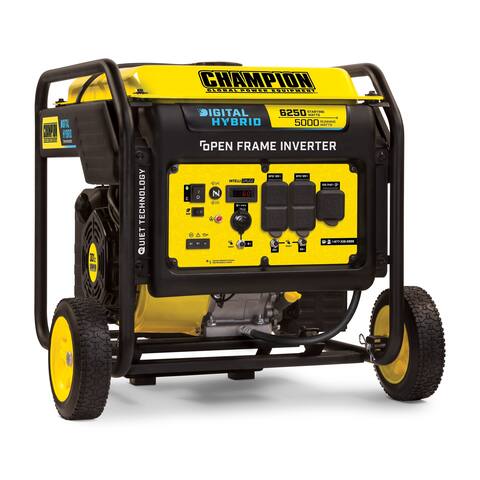 Generators Discover Our Best Deals At Champion 6250 Watt Dh Series Open Frame Inverter Generator With Quiet Technology