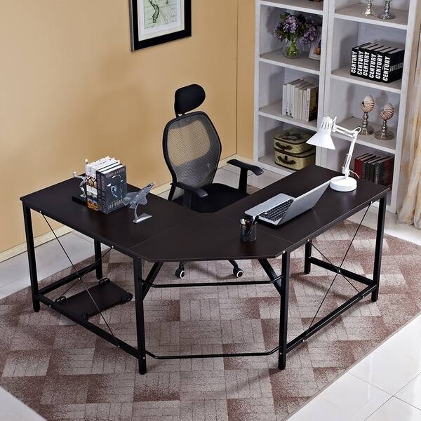 Shop Soges L Shaped Computer Desk Large Corner L Desk Office Workstation Overstock 25614024