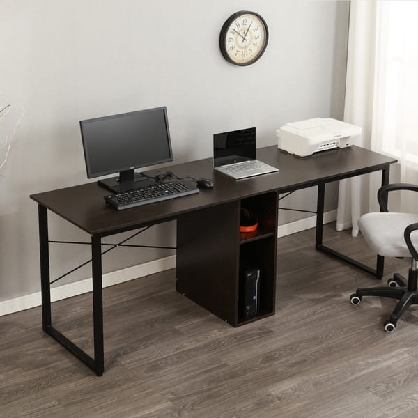 Shop Soges 2 Person Office Desk Large Double Workstation With