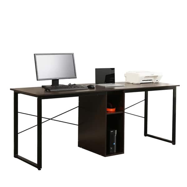 Shop Soges 2 Person Office Desk Large Double Workstation With