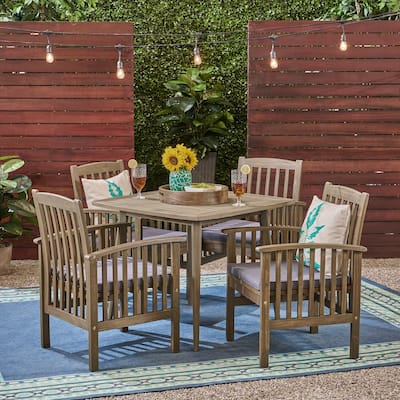 Casa Acacia Patio 5-piece Dining Set by Christopher Knight Home