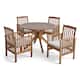 Option Teak Finish  + Cream Cushion