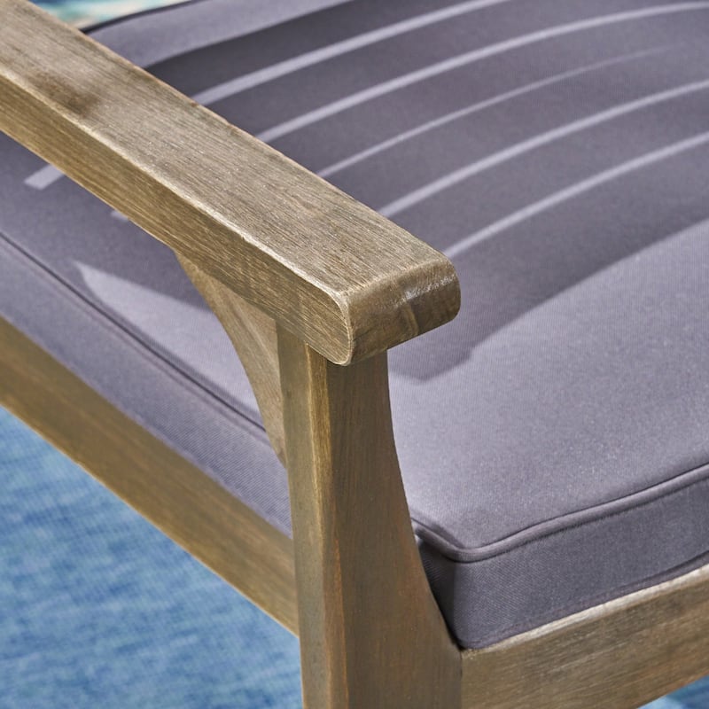 Casa Outdoor 7 Piece Acacia Dining Set by Christopher Knight Home - N/A