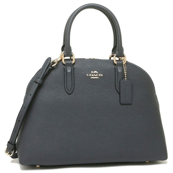 coach quinn satchel black