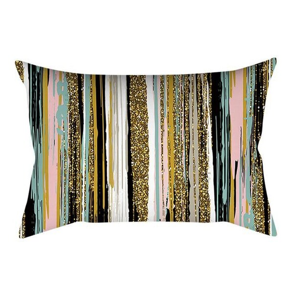 Pink Small Fresh Printing Square Pillowcase 20997428-195