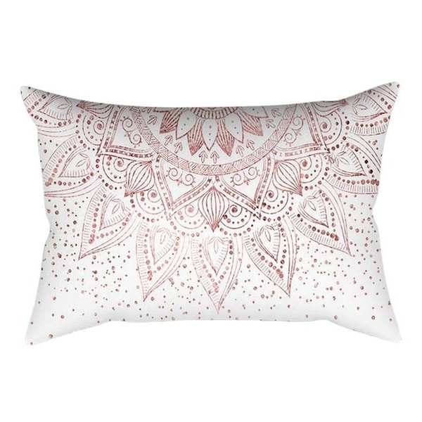 Rose Gold Pink Cushion Cover Square Pillowcase 21297789-379