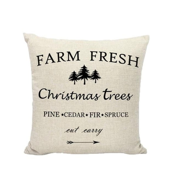 Merry Christmas Winter Cushion Cover Decorative 21296561-231