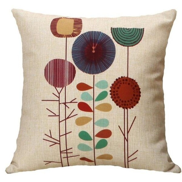 Ethnic style diamond art Throw Pillow Case 45x45cm 21297705-365