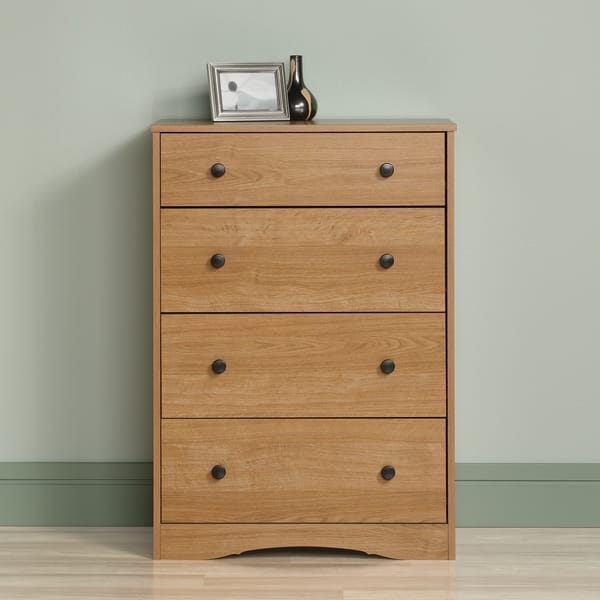 Shop Copper Grove Beryan Highland Oak 4 Drawer Chest Free