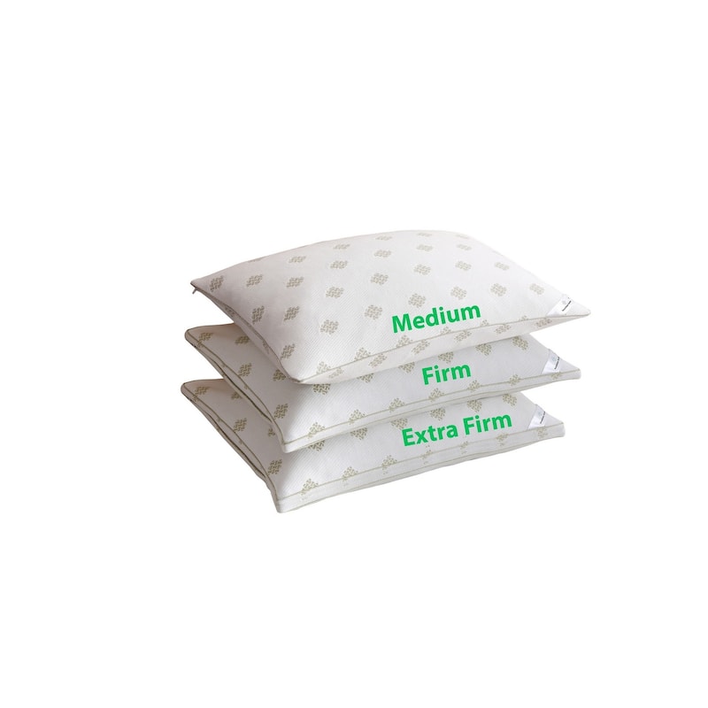 St. James Home Bamboo Fusion with Balance Fill Pillow - White