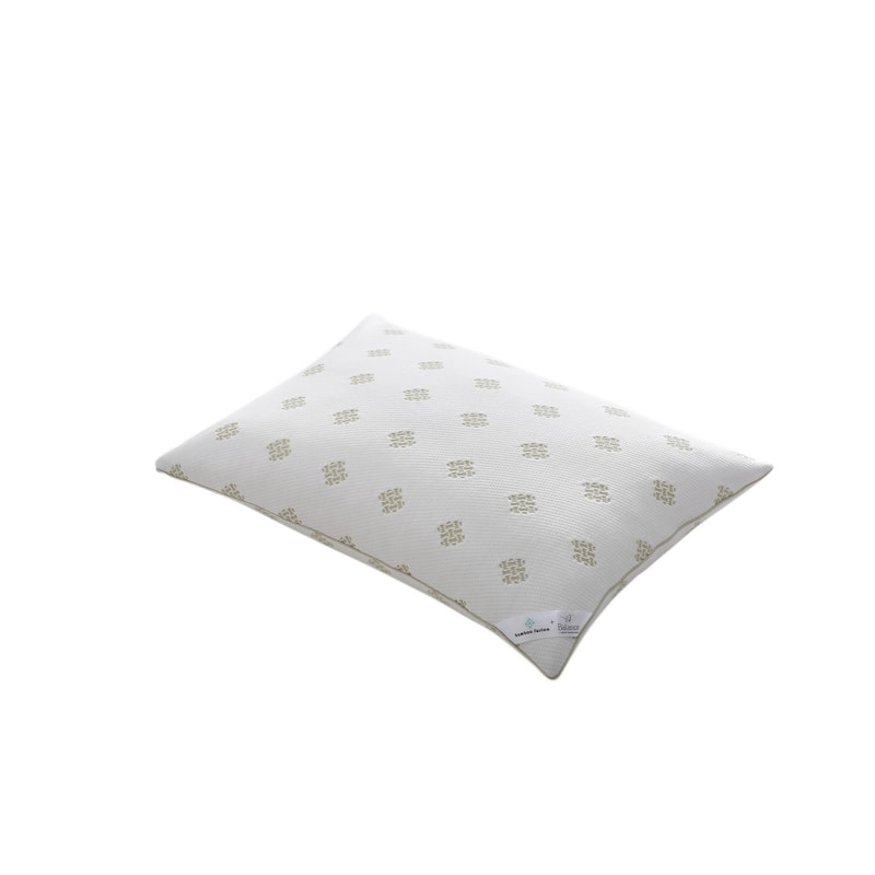 St. James Home Bamboo Fusion with Balance Fill Pillow - White