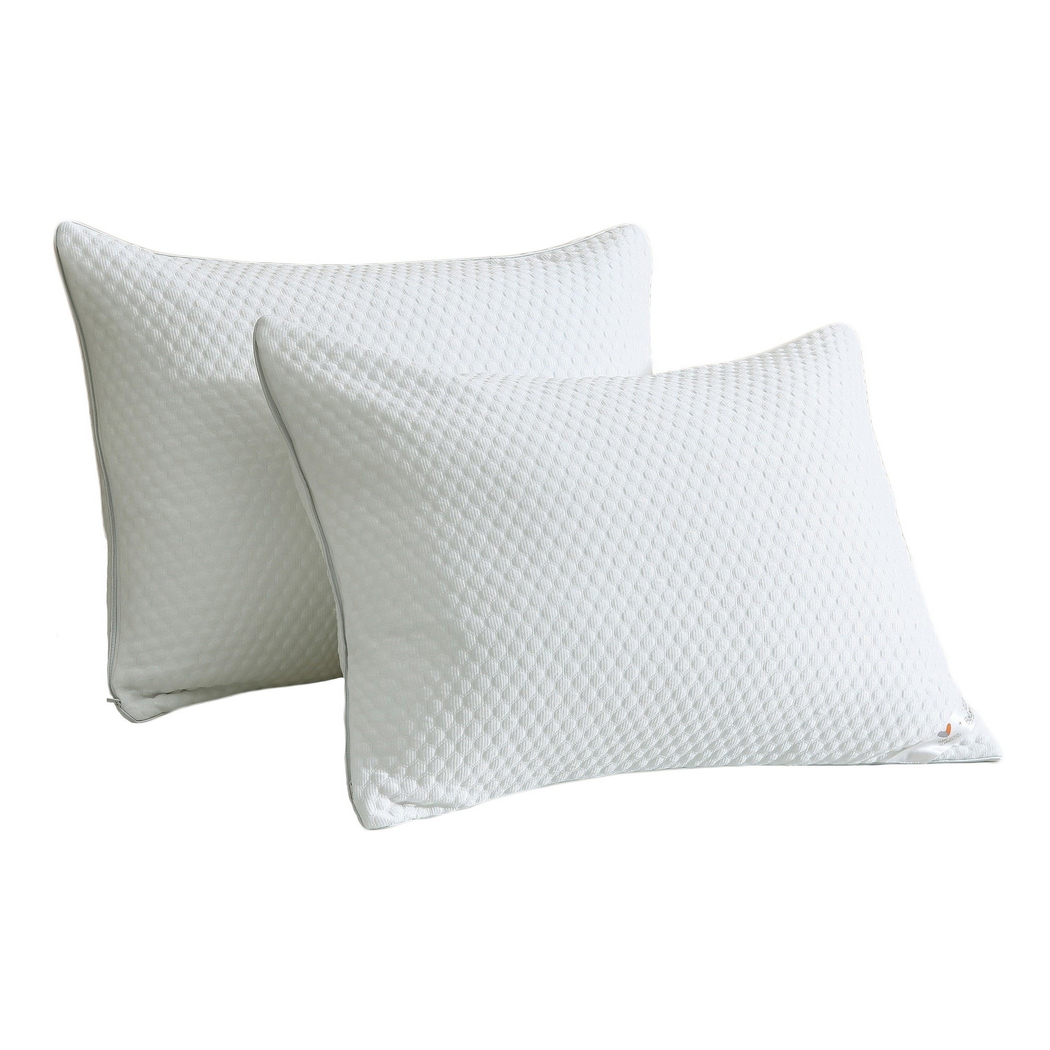 St. James Home Cool Knit with Balance Fill Pillow - White
