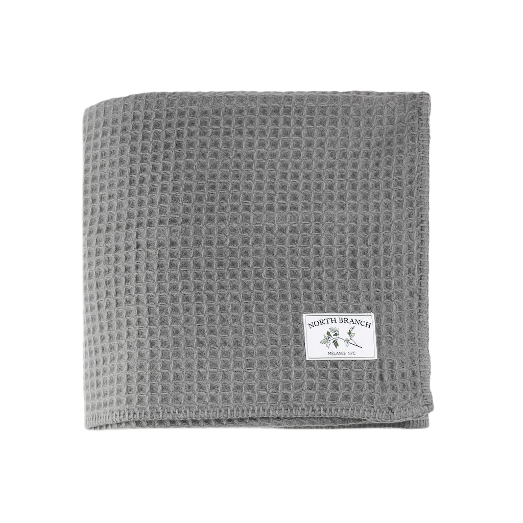 The Gray Barn Tule Waffle Wool Throw