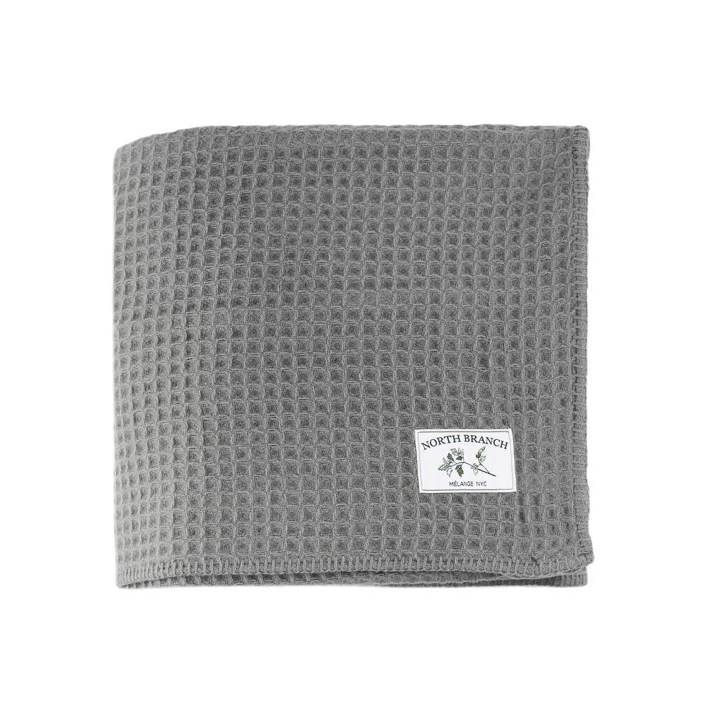 The Gray Barn Tule Waffle Wool Throw