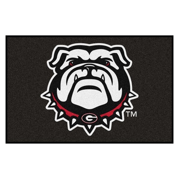 FANMATS University of Georgia 19 in. x 30 in. Starter Mat Area Rug - 1'7" x 2'6"