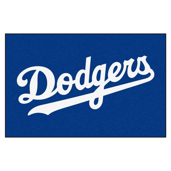 FANMATS MLB - Los Angeles Dodgers 19"x 30"Starter Mat Area Rug - 1'7" x 2'6"