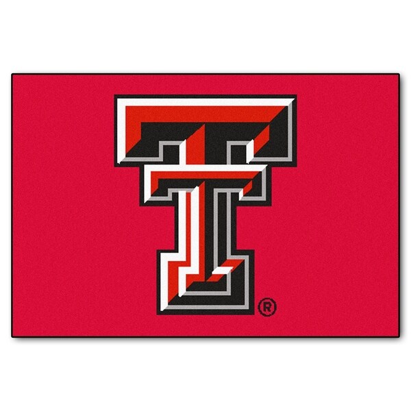 FANMATS Texas Tech University 19 in. x 30 in. Starter Mat Area Rug - 1'7" x 2'6"