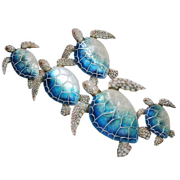 Sea Turtle Wall Decor Group Of Five Sea Turtle Wall Decor Group Of Five