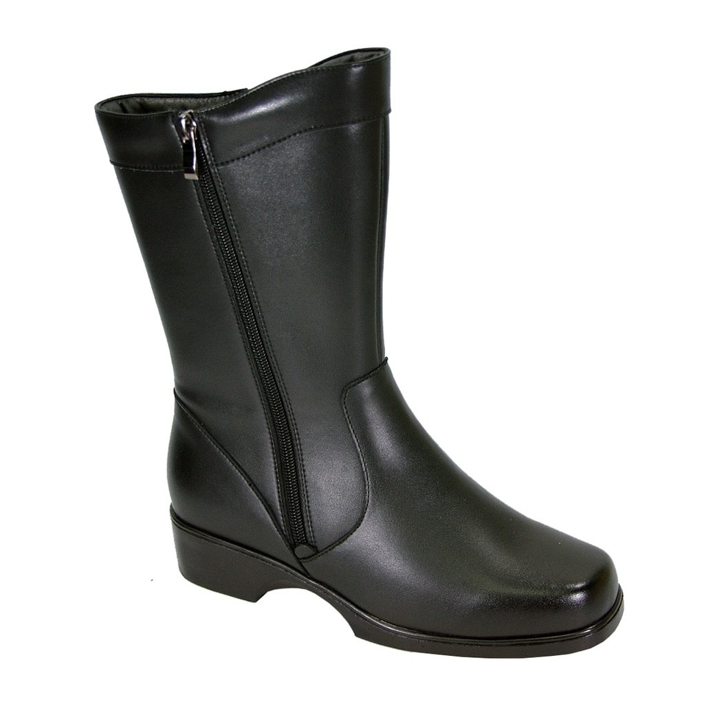 wide width dress boots