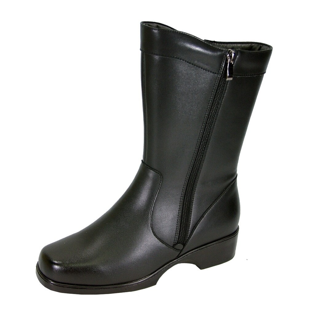 women's wide width motorcycle riding boots