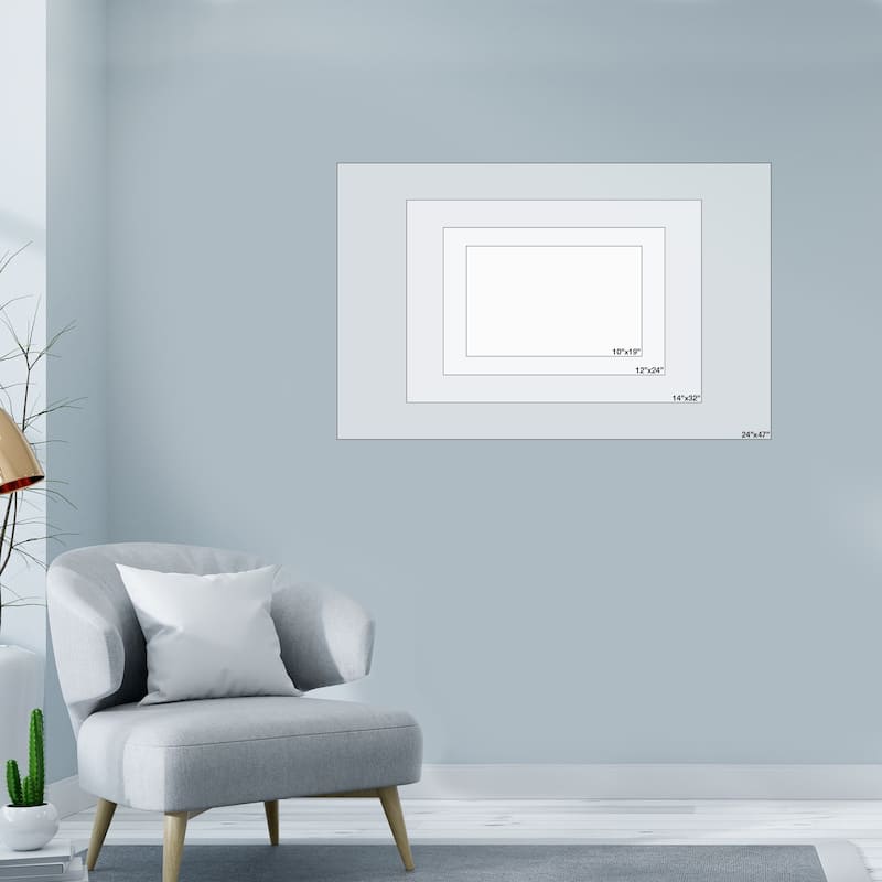 Antonio Bonnin Sebastia 'White Over White' Canvas Art