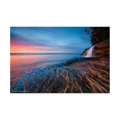 John Fan 'Symphony Of Sunset' Canvas Art