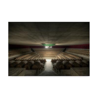 Marco Romani 'The Wine Temple' Canvas Art