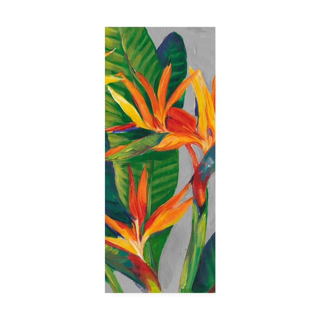 Porch & Den Tim Otoole 'Bird of Paradise Triptych II' Canvas Art