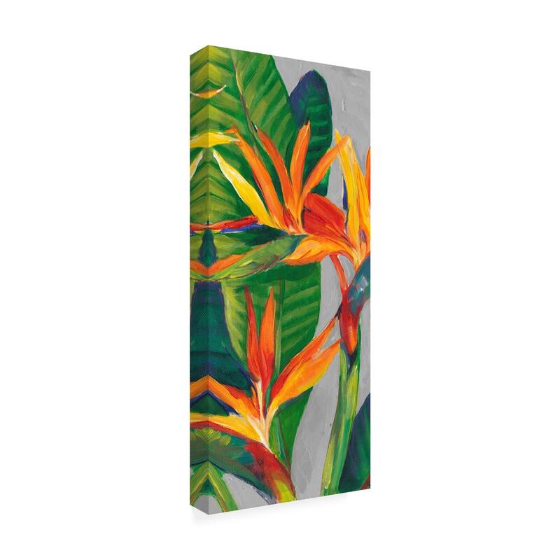 Porch & Den Tim Otoole 'Bird of Paradise Triptych II' Canvas Art