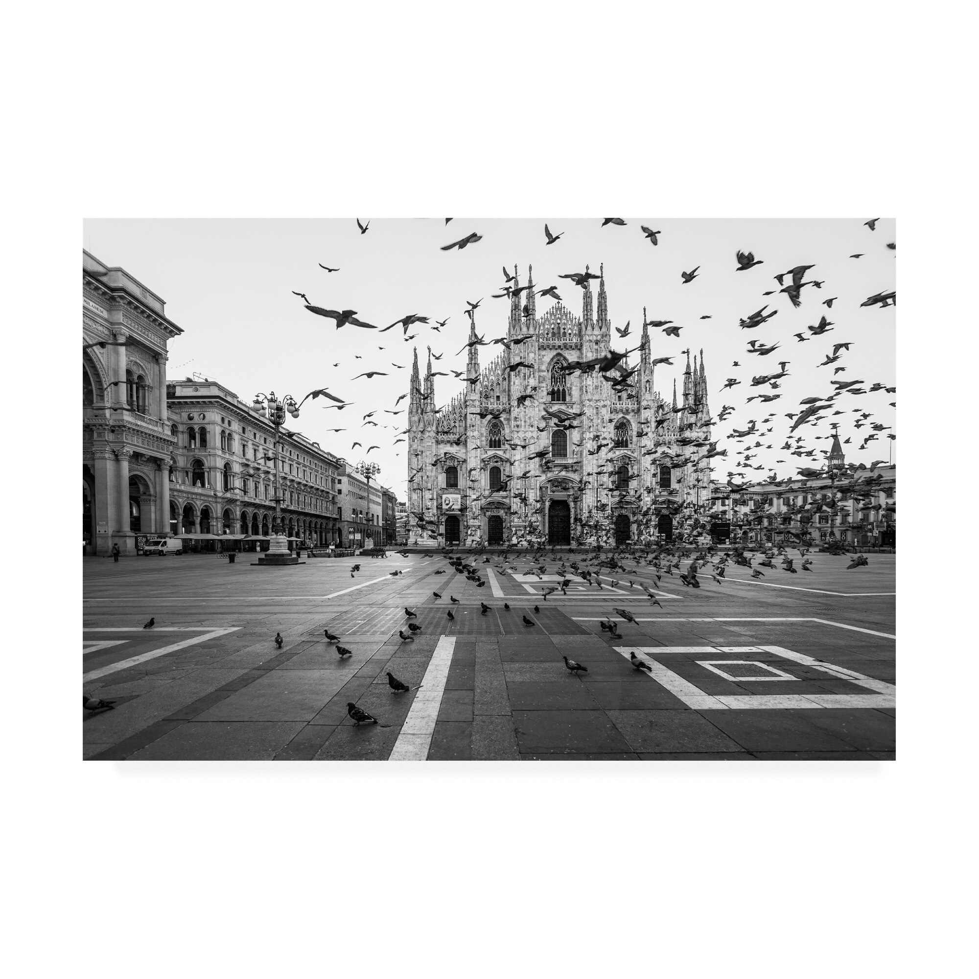 Tzvika Stein 'Hitchcock In Milano' Canvas Art - Bed Bath & Beyond