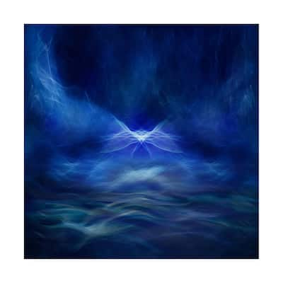 Willy Marthinussen 'Fairy Tale Blue' Canvas Art