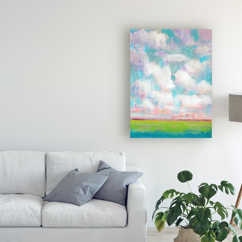 Tim Otoole 'Clouds In Motion I' Canvas Art