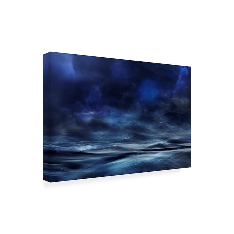 Willy Marthinussen 'Lost at Sea Abstract' Canvas Art - Bed Bath ...