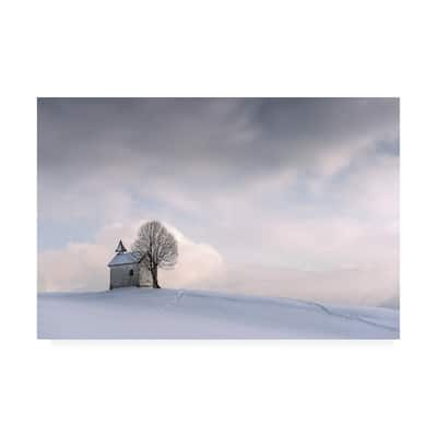 Nina Pauli 'Silent Winter' Canvas Art