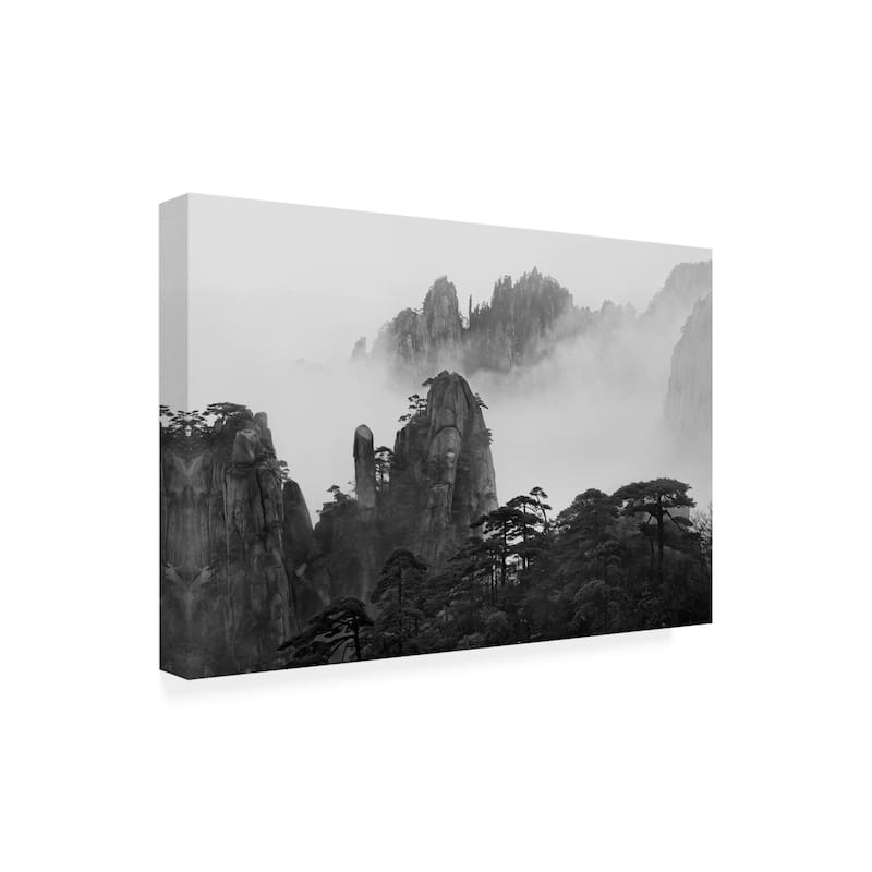 Yan Zhang 'Huangshan' Canvas Art