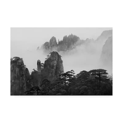 Yan Zhang 'Huangshan' Canvas Art