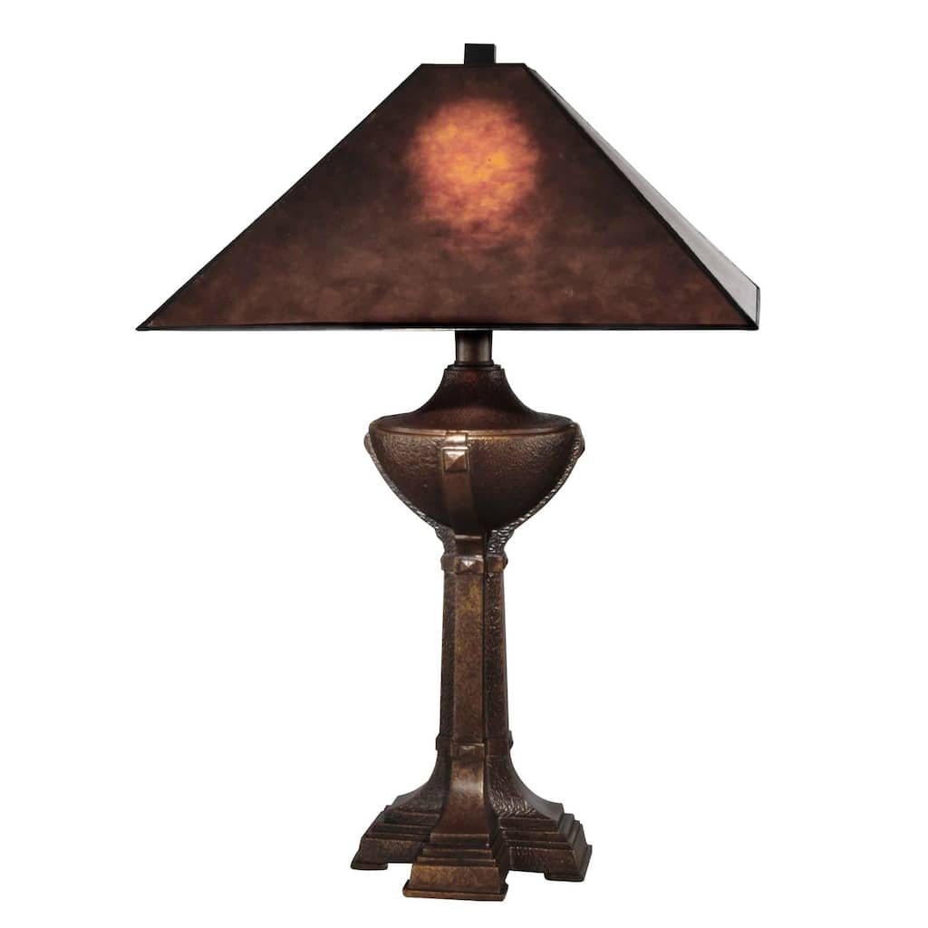 Springdale 27.75"H Adobe Hills Mica Table Lamp