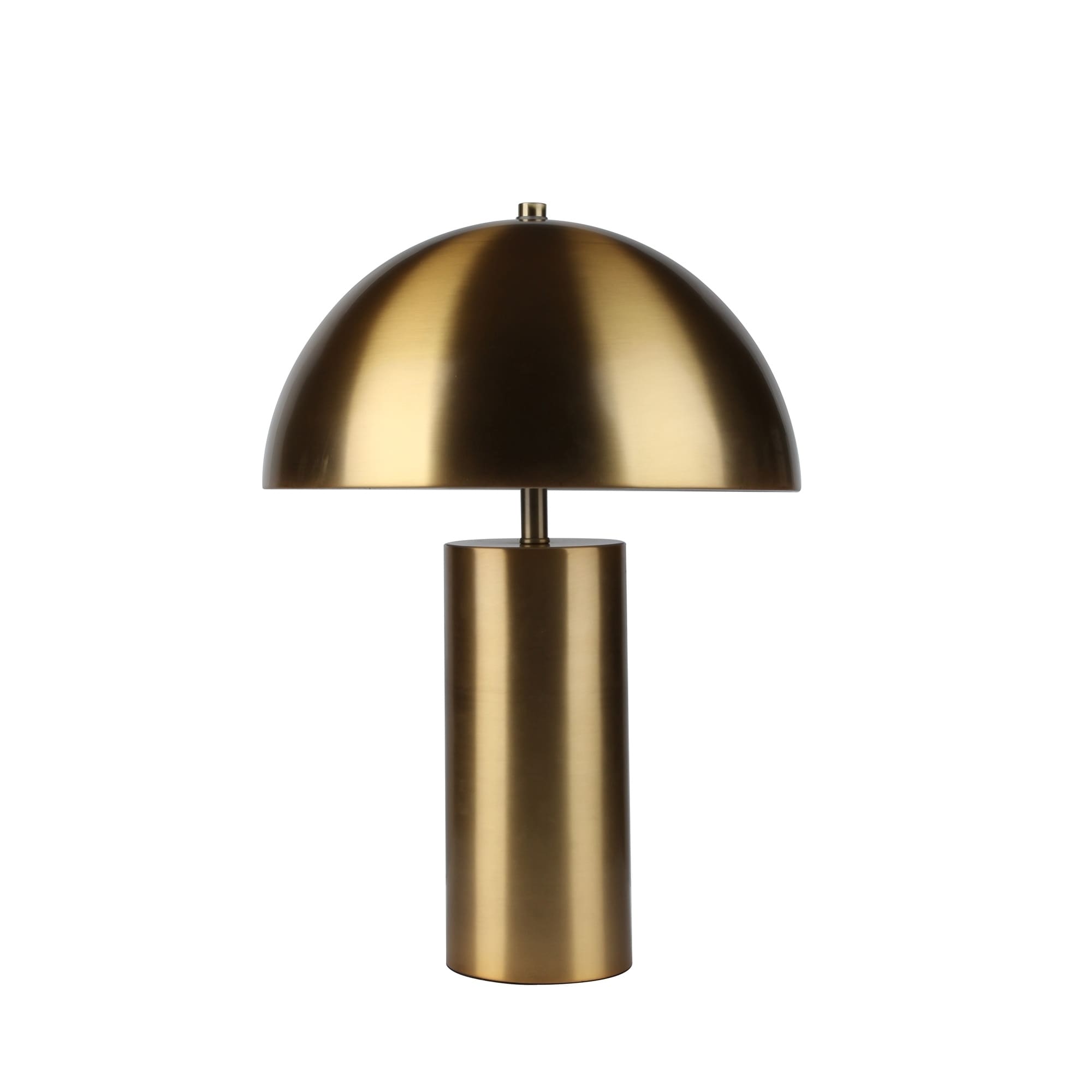 gold metal table lamp