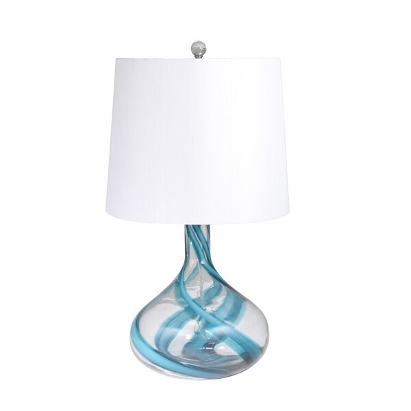 glass table lamps for bedroom